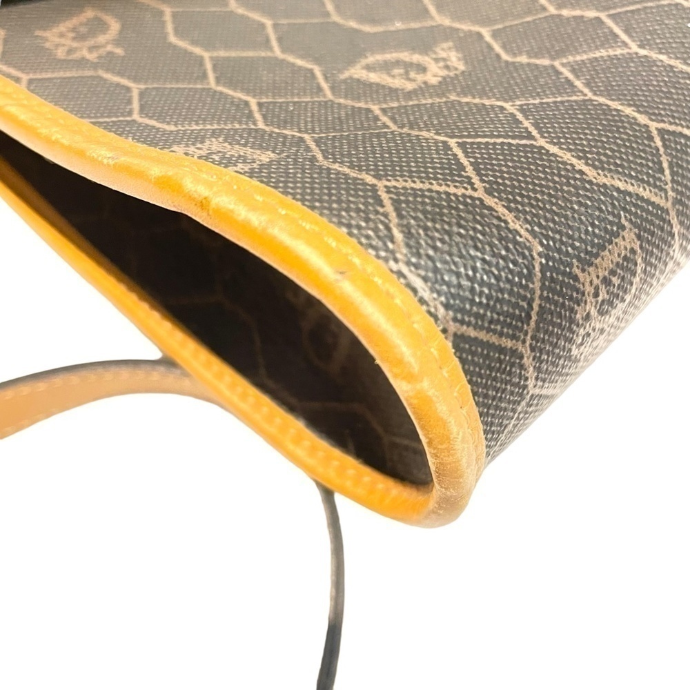 LEATHER Christian Dior Honeycomb Crossbody Purse - Picture 6 of 16